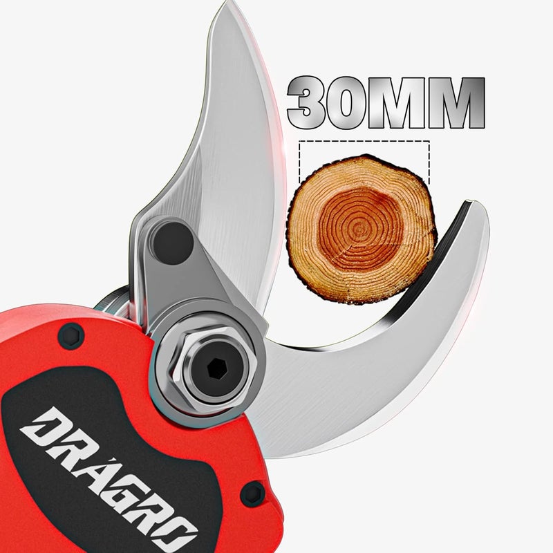 Dragro Electric Pruning Shears Replacement Blade, 30MM (1.2Inch) Cutting Diameter, Only Compatible Applicable to 1.2inch 30mm Model - Image 2